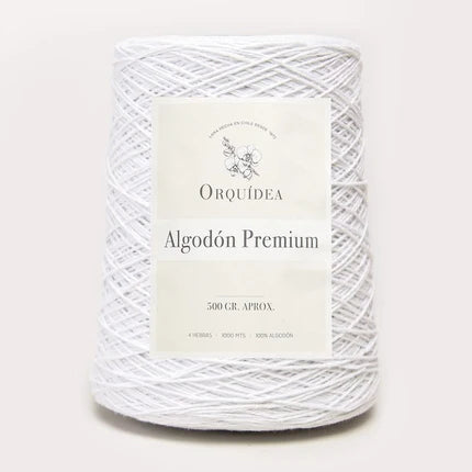 Hilado Algodón Cono Premium 500 Grs