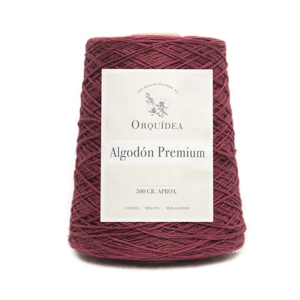 Hilado Algodón Cono Premium 500 Grs