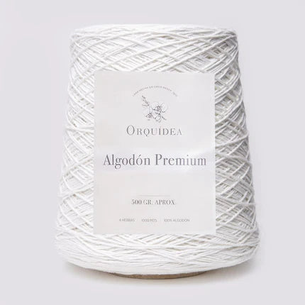 Hilado Algodón Cono Premium 500 Grs