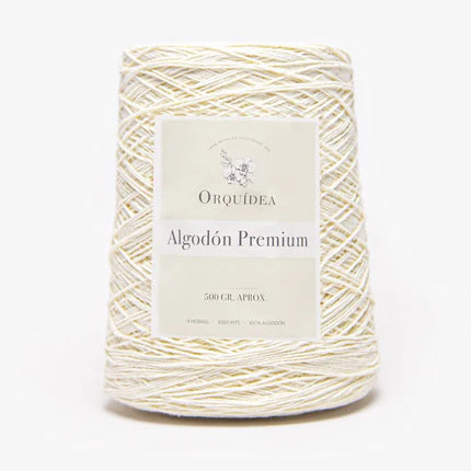 Hilado Algodón Cono Premium 500 Grs